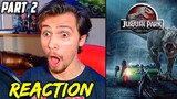 Jurassic Park (1993) - Movie REACTION!!! - PART 2 (First Time Watching)