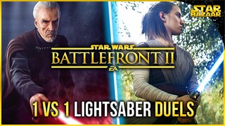 Battlefront 2 Dealing With Unresponsive Controls Lightsaber Duels | Battlefront 2 Gameplay