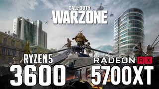 Call of Duty Warzone on Ryzen 5 3600 + RX 5700 XT 1080p, 1440p benchmarks!