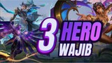 3 hero wajib