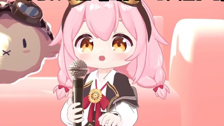 [永初塔菲] It’s hard for Hinakoji to hold back Xiaofei’s nursery rhyme and she said bluntly: You are rap