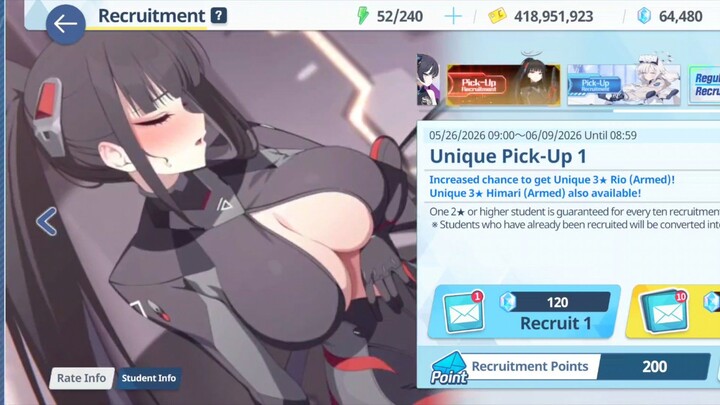 Rio Armed Gacha