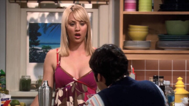 [TBBT] Ketika Raj berbicara dengan seorang gadis untuk pertama kalinya, rahang Penny ternganga