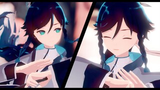 【原神MMD|温迪|渲染&改模测试】 ♢ 千 盏 ♢