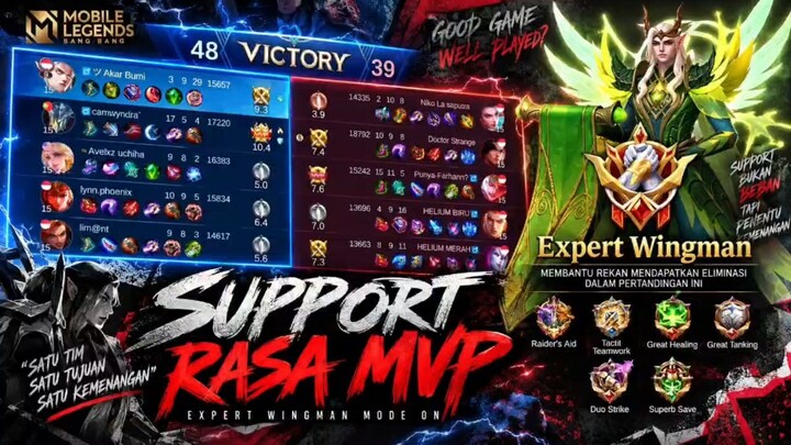 Bukan MVP, tapi justru jadi Expert Wingman.