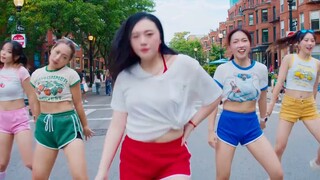แดนซ์คัฟเวอร์ 'Klaxon' ของ Summer Five Color Warriors แบบช็อตเดียว | สาวๆ (G)I-DLE | บริษัทเต้นรำบอส