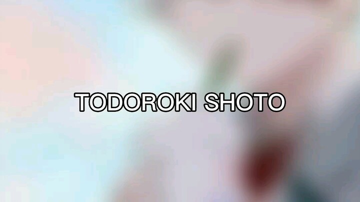 todoroki shoot maaaf kalau jelek
