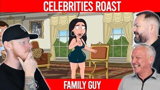 Celebrities Roast - Family Guy REACTION | OFFICE BLOKES REACT!!