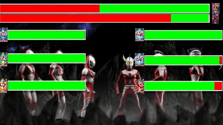 Use the game blood bar to open the Six Ultra Brothers VS Gua Brothers