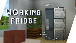 Cara Membuat Working Fridge - Minecraft Tutorial Indonesia