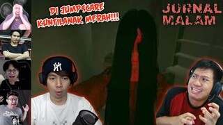 Teriakan Gamer Di Jumpscare Kuntilanak Merah, SEREM BANGET!!! 😱 | Jurnal Malam Indonesia