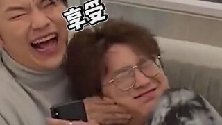 Talking to my roommate in my girlfriend's tone—this goofball really drove me crazy today, hahahahaha