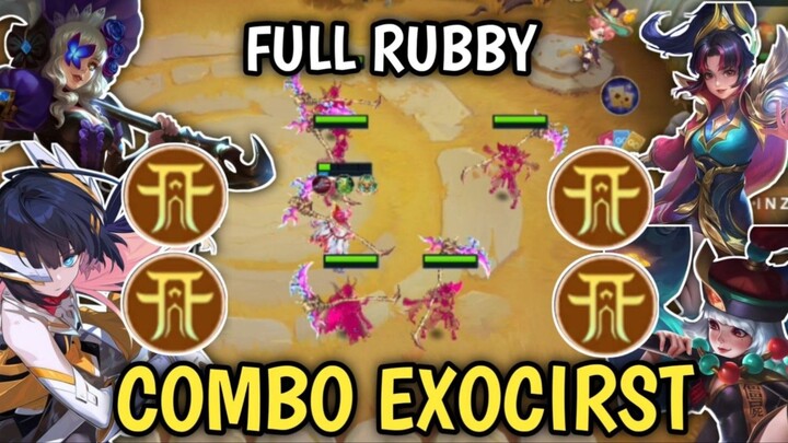 RUBBY JADI BANYAK ! COMBO FULL HERO RUBBY !