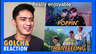 REACTION to GOLDEN CHILD - POPPIN' (Y & Jangjun) and That Feeling  (SeungMin & DongHyun & JaeHyun)