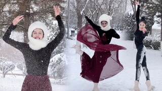 问就是不冷 ！雪龙吟【美欣】竖屏