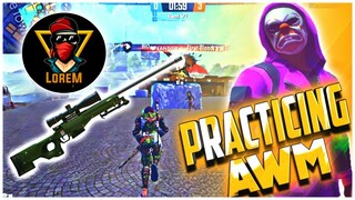 Free Fire | Practicing lorem awm tricks no reload