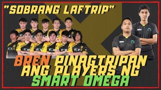 BREN PINATRIPAN ANG PLAYERS NG SMART OMEGA