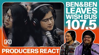 PRODUCERS REACT - Ben & Ben Leaves Wish Bus Reaction
