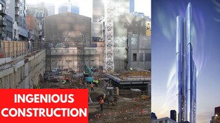 Incredible Skyscraper Construction Time Lapse