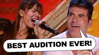 BEST AUDITION EVER! Simon Cowell GOES WILD For Filipino Girl Band 4th Power