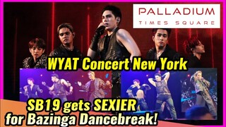KINAKILIGAN, pagsayaw ng SB19 sa Bazinga Dancebreak sa WYAT Concert, New York!