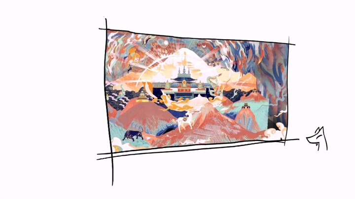 It took 50 hours to take you through the magnificent ancient mythical world of Mental Canvas first e