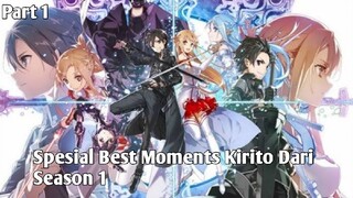 (PV) best momen kirito season 1 bahasa Indonesia