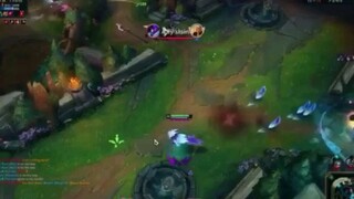 Adc xayah vũ trụ cân team ở mid