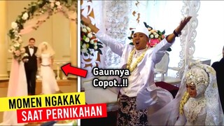 Gaunnya Copot Njir..!! Deretan Momen Lucu Tak Terlupakan Dalam Pernikahan #3