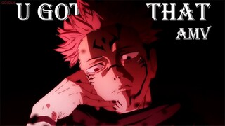 Jujutsu Kaisen amv┃U Got That