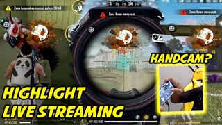 BANG KONTEN MANA BANG, BANG HANDCAM BANG || Highlight Live Streaming Free Fire Indonesia