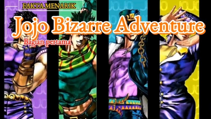 Interesting facts about the anime Jojo Bizarre Adventure. Part.1
