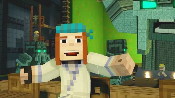 Minecraft Story Mode - เบื้องหลังฉากวิดีโอทางเลือกตลกกับ Petra และ Jack