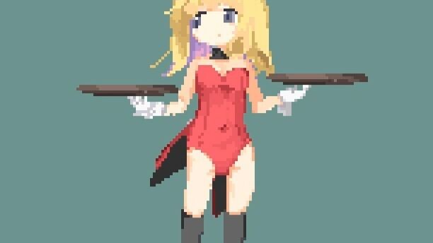 【0,30 kostum baru】Bunny Girl dan Bunny Girl Terbalik