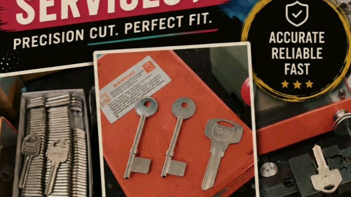 keycutting services. locksmiths