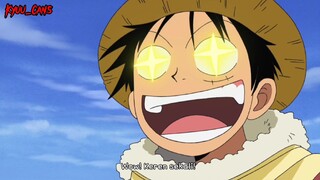 Momen Ngakak Luffy Main Ski