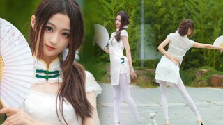 Mengirimkan cinta ke bulan yang cerah～❤️Gadis cheongsam yang lembut dan harum semakin dekat denganmu