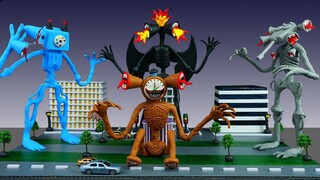 Tất cả Siren Head _ ( Demon Siren Head - Telephone Head - Tank Head - Clock Head