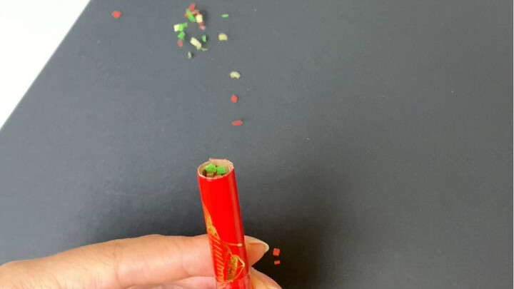 用红包来做个礼花小拉炮吧！简单又好玩