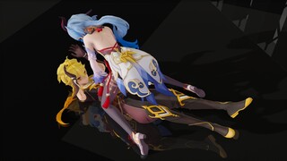 [MAD]Fan-made fighting scenes inspired by figures in Genshin Impact