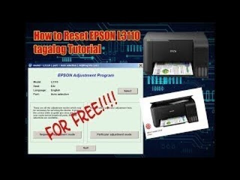 How to Get Machine ID of EPSON Reseter L3110