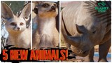 🦏 ALL 5 NEW ANIMALS SHOWCASED - Planet Zoo Africa Pack [4K 60FPS]