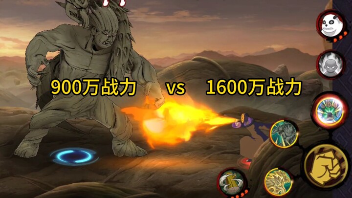 木人硬抗百万战力差距！【火影小实验】