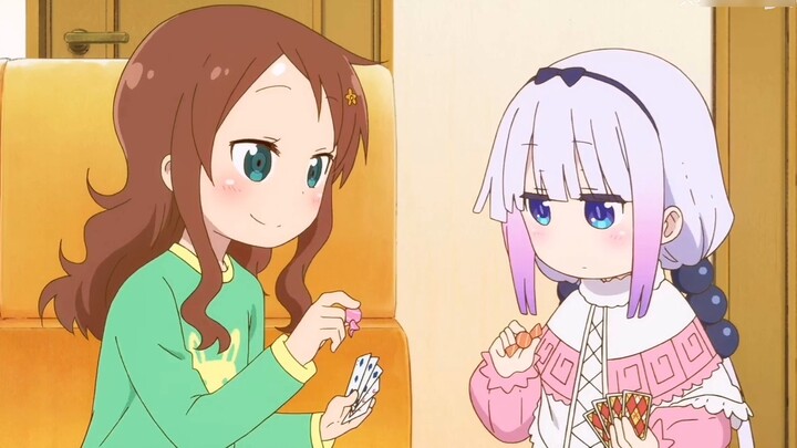 [Miss Kobayashi's Dragon Maid S] One like in exchange for a rub on Kanna's belly❤️Three little cutie