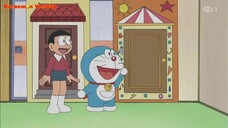 Doraemon lồng tiếng: Thần đèn tới từ sương mù & Liên hoan tất niên trên giấy dán tường