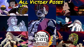 Demon Slayer The Hinokami Chronicles-All Victory/Win Poses & Team Victory/Win Poses (All NEW DLC)