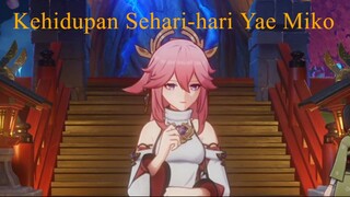 Kehidupan Sehari-hari Yae Miko