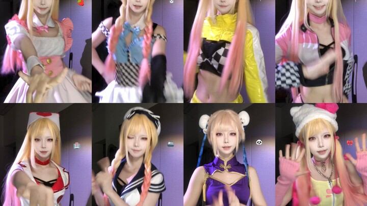 Watch 9 Kikukawa Umiko cosplays in one go!