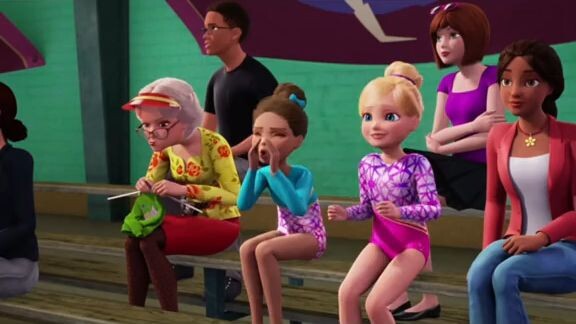 Barbie spy squad gymnastics version #Tricia Olquin #Full video 📷