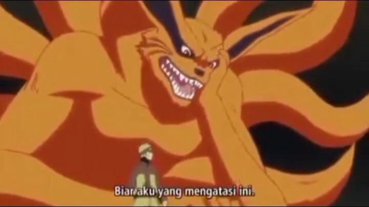 Usilnya Kurama emang beda,Naruto dibikin panik